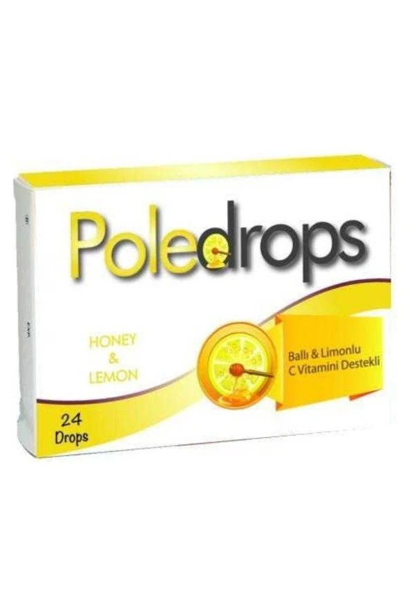 Poledrops Ballı Limonlu 24 Pastil ürün görseli 1