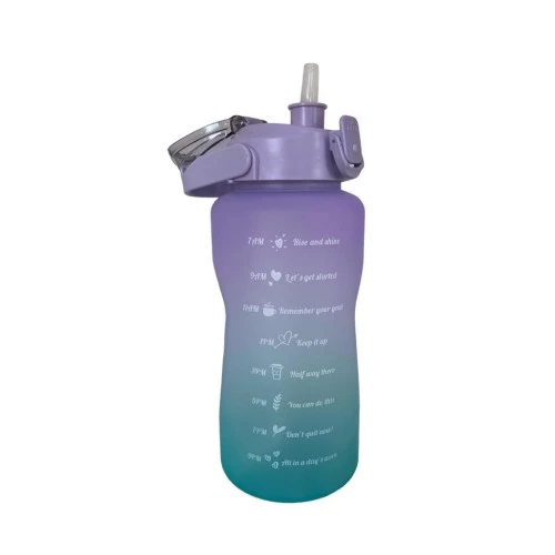 Periboia Günlük Motivasyon Su Matarası 2 Litre ürün görseli 1