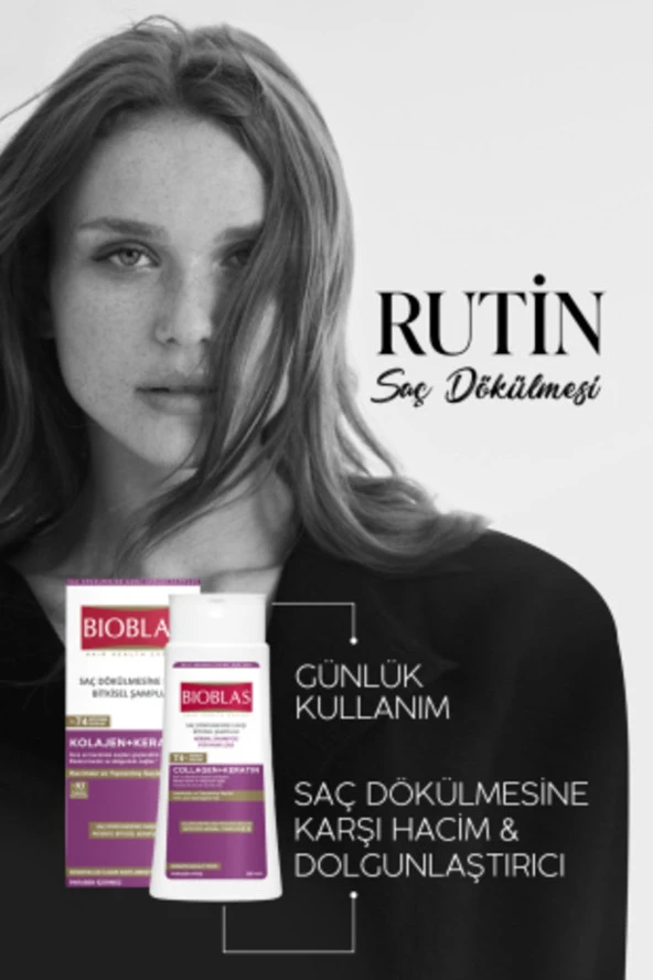Bioblas Collagen Keratin Şampuan 360 ml - Resim 3