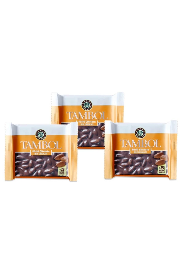 Kahve Dünyası Tambol Sütlü Çikolata77 gr x 3 Adet ürün görseli 1