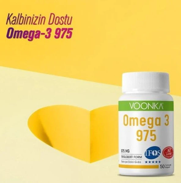 Voonka Omega-3 975 Mg 52 Kapsül ürün görseli 1
