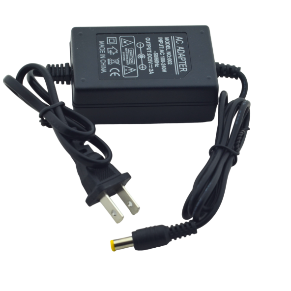 Siyah Universal AC Adaptör 5V 2A 10W 5.5mm x 2.5mm NO.002 ürün görseli 1