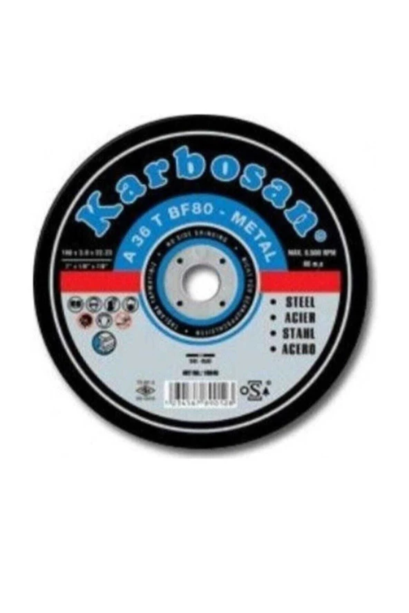 Metal Kesme Taşı 115x3.0x22.23 ürün görseli 1