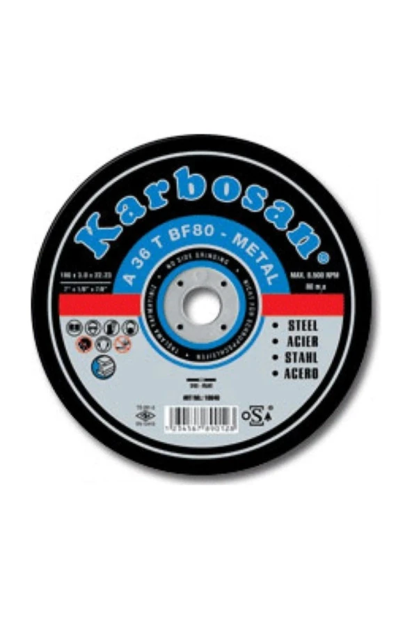 Karbosan Metal Kesici 230x3,0x22,23 1 Adet ürün görseli 1
