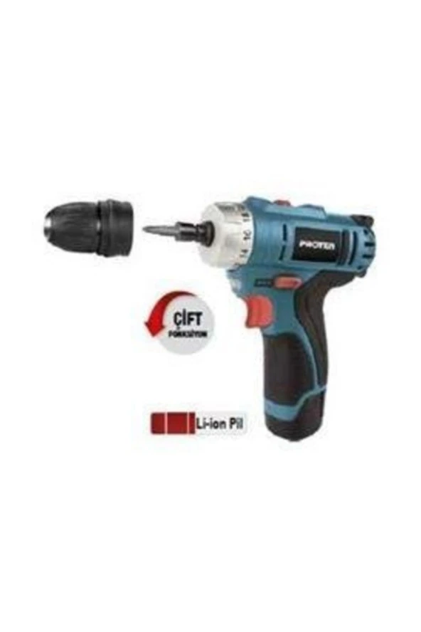 Prother Pst222 Plus 12v 2amp Şarjlı Matkap ürün görseli 1