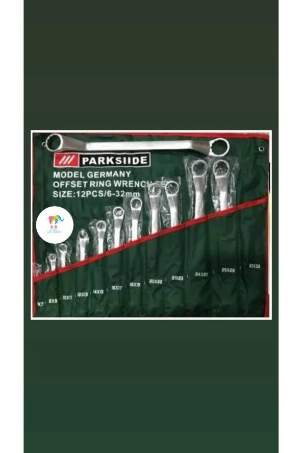 Parkside Usa Yıldız Anahtar Takımı 12'li Anahtar 6 X 32 Mm ürün görseli 1