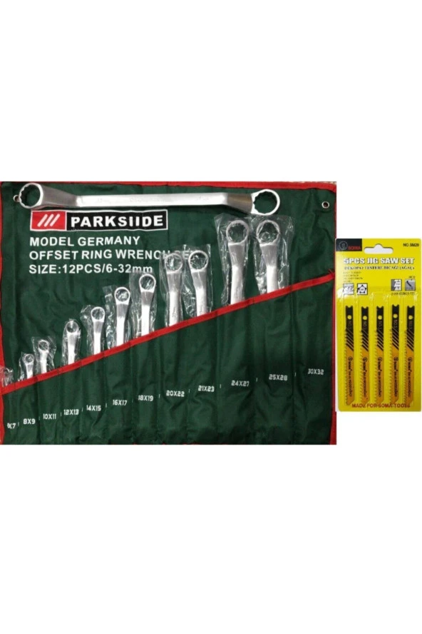 Parkside Makroyapı Yıldız Anahtar Takımı 12'li Anahtar 6x32 Mm ürün görseli 1