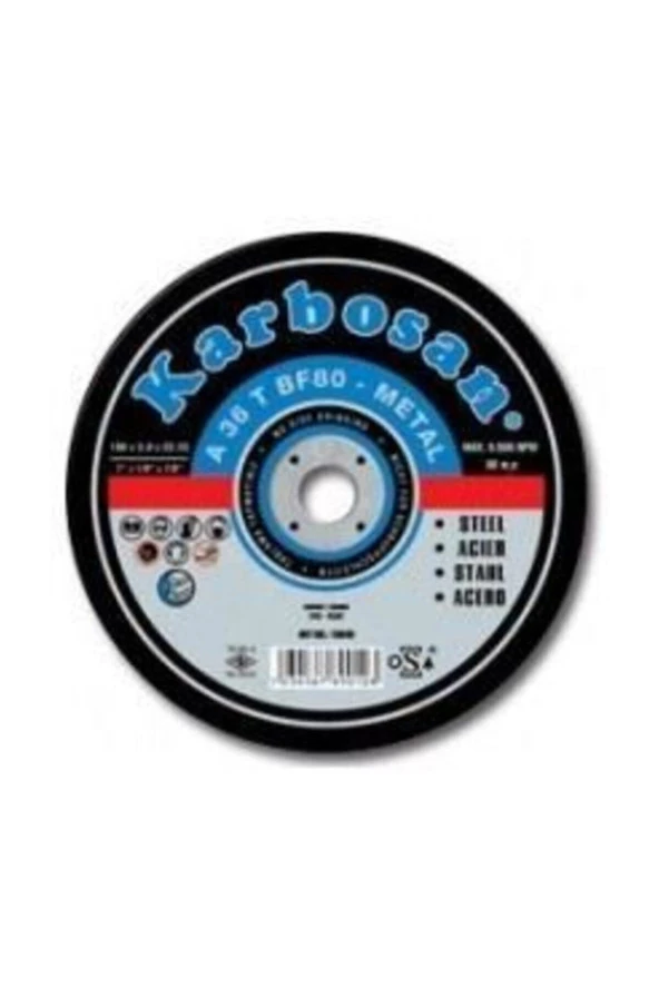 Metal Kesme Taşı 10 Adet 115x3.0x22.23 ürün görseli 1