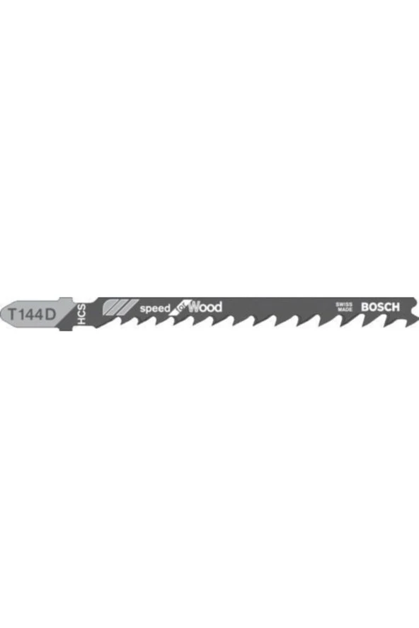 Bosch T 144 D Speed For Wood 5'Li Dekupaj Testeresi Bıçağı ürün görseli 1