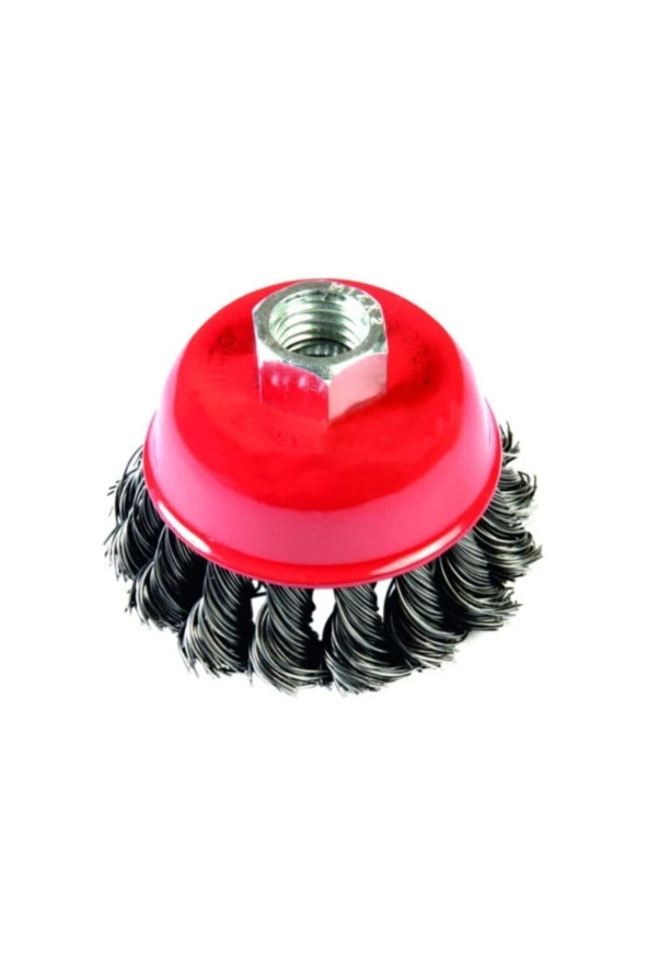 100 Mm Burgulu Çanak Fırça ürün görseli 1