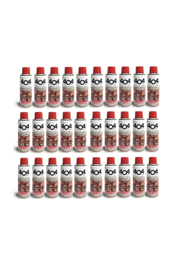 404 Pas Sökücü 30 Adet (1 Koli) Sprey 200 Ml.  (Yeni Nesil Tasarım) ürün görseli 1