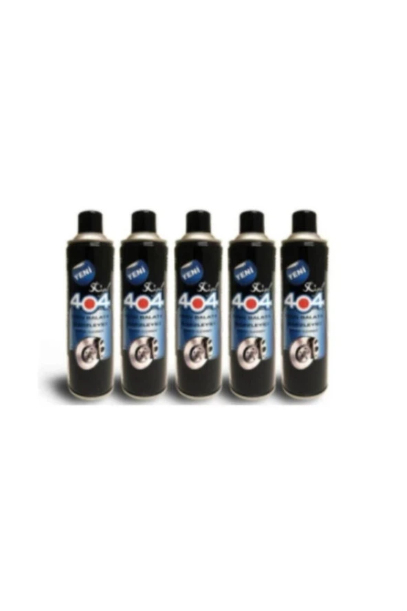 404 Fren Balata Spreyi 500 Ml 5li ürün görseli 1