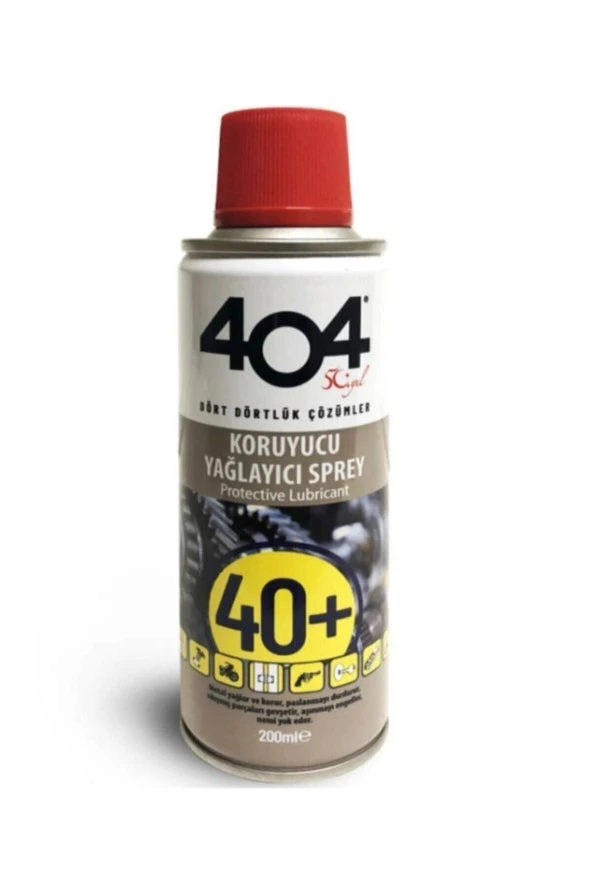 404 40+ Koruyucu Yağlayıcı Sprey 400Ml ürün görseli 1