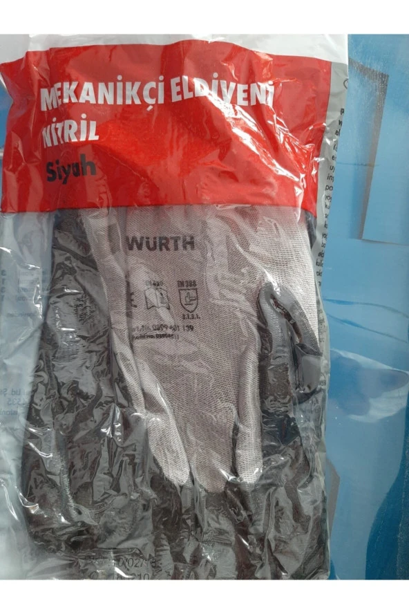 Würth XL 10 Numara Mekanikçi Eldiveni 1 Çift ürün görseli 1