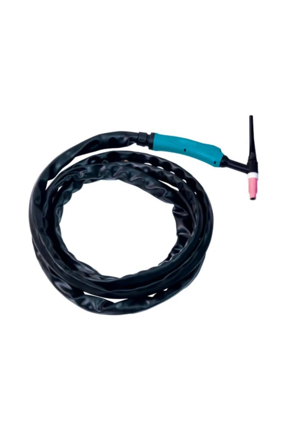 Askaynak/Zenweld 200 Amper Hava Soğutmalı Argon Tıg Kaynak Torcu Deri Kılıf Flex Boyun 4 Mt. ürün görseli 1