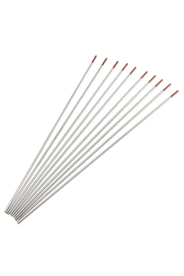 Kırmızı Tungsten Elektrod Argon Iğnesi 2.0x175 Mm - 10 Adet ürün görseli 1
