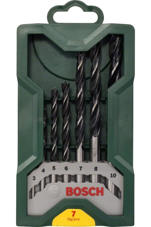 X-line 7 Parça Mini Ahşap Matkap Ucu Set - 2607019580 - Resim 2