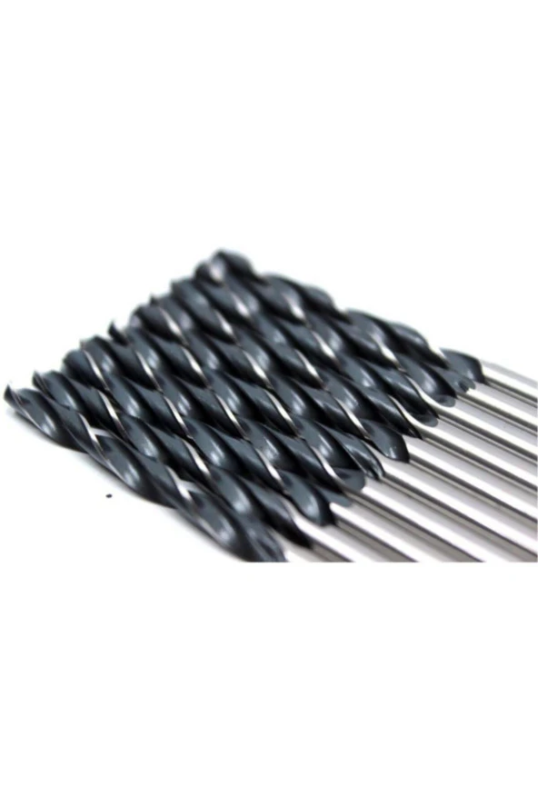 10 Adet Hss Matkap Ucu Siyah-beyaz 9.0 Mm Dın 338 ürün görseli 1