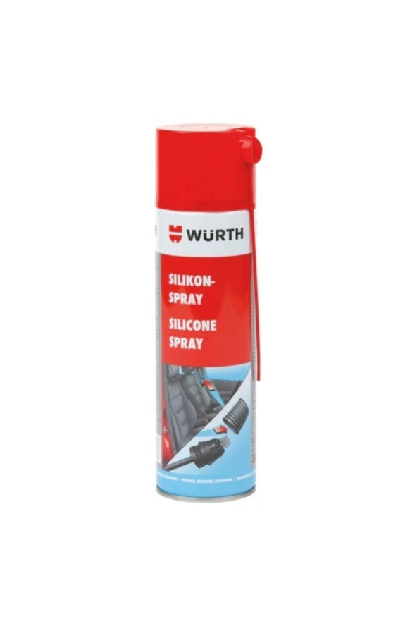 Würth Silikon Sprey Trim Ses Giderici / Plastik Ve Kauçuk Parça Koruyucu 500ml ürün görseli 1