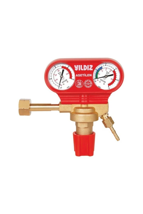 Gaz Armatürleri 5311s Asetilen Basınç Düşürücü Saat ürün görseli 1
