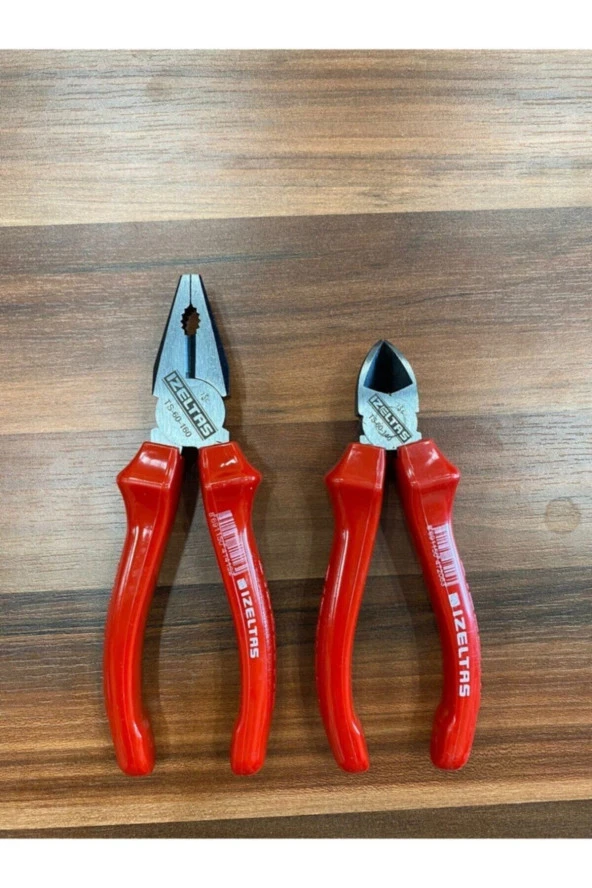 izeltaş Pense Ve Yan Keski Seti Opak ürün görseli 1