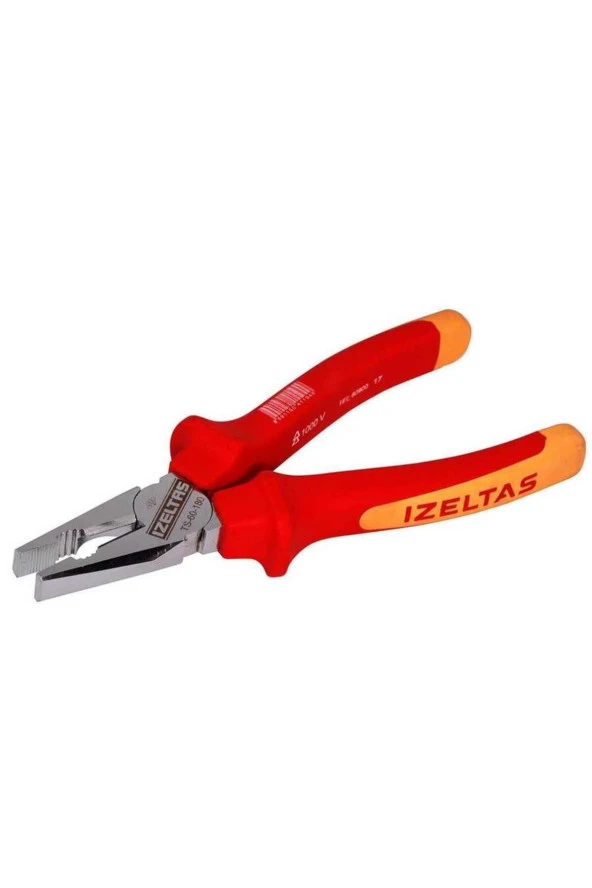 İzeltaş 3020126180 1000v Izoleli Elektrikçi Kombine Pense 180 Mm ürün görseli 1