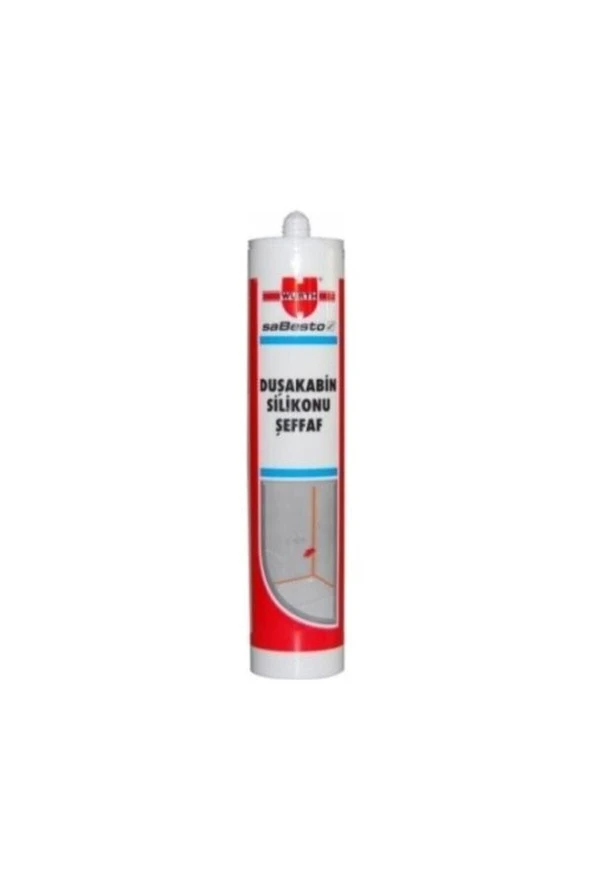 Würth Duşakabin Silikonu- Beyaz ürün görseli 1