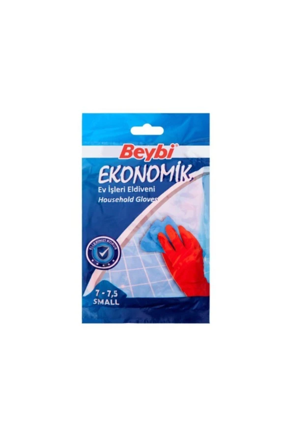 Beybi Ekonomik Temizlik Eldiveni L Beden 5 Çift ürün görseli 1