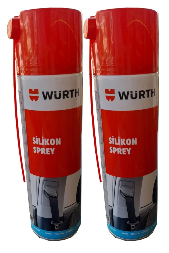 Würth Silikon Sprey 500 ml / 2'li Paket /  Alman Üretimi ürün görseli 1