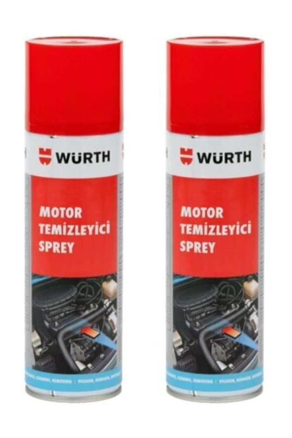 Würth 2x Motor Temizleyici Sprey 500 ml (SU GEREKMEZ) Arus06 ürün görseli 1