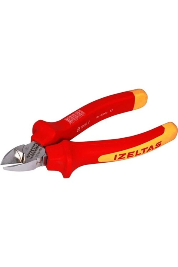 İzeltaş 140 Mm Yan Keski Elektrikçi Izoleli 1000 V ürün görseli 1