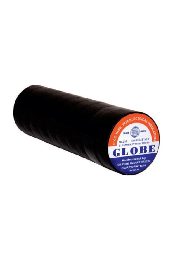 Globe Elektrik Izole Bandı Siyah 10 Lu ürün görseli 1