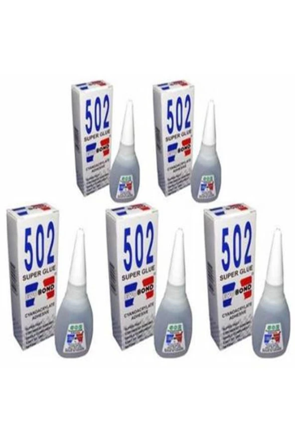 502 Japon Yapıştırıcısı 20 Gr (5'li Paket) ürün görseli 1