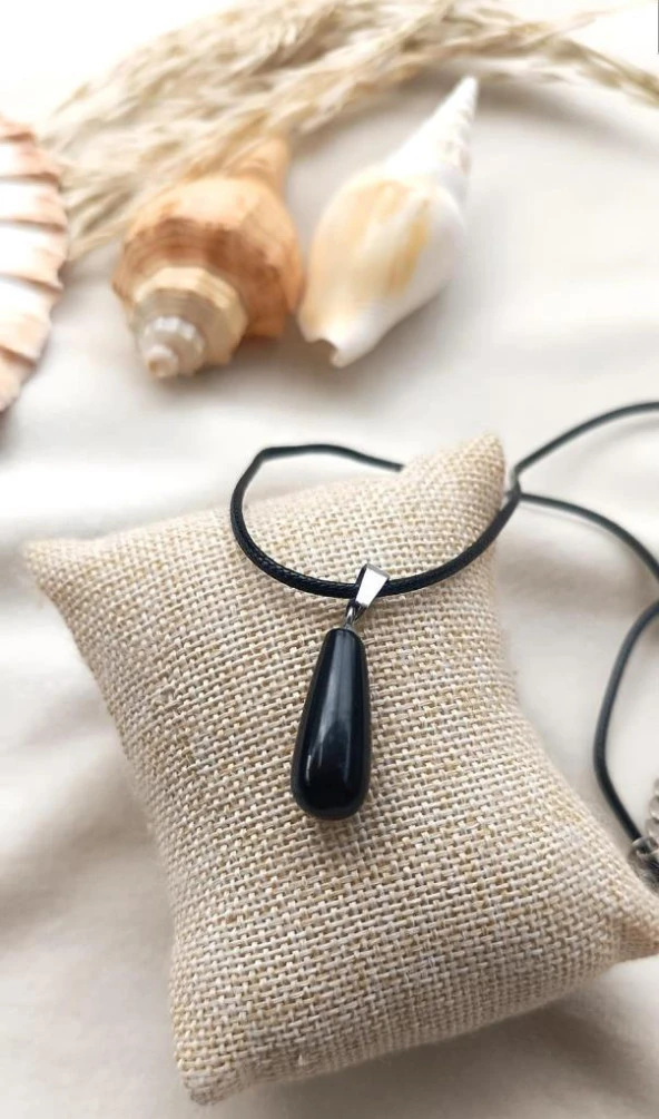 Kolye Gerdanlık Çakra Yoga Reiki Doğal OniksTaşı Kadın Hediye ürün görseli 1