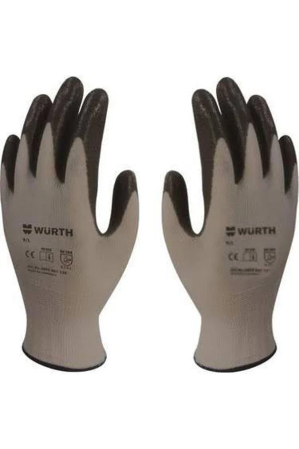 Würth İş Güvenliği Eldiveni Mekanikçi Siyah No:10 XL ürün görseli 1