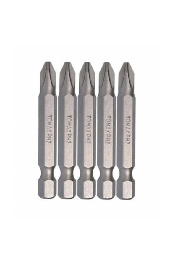 Ph2x50 Yıldız Bits Sıkma Vidalama Ucu 50mm-5 Adet ürün görseli 1