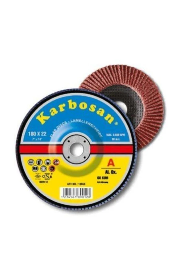Ao Flap Disk Zımpara 115mm Nk 80 Kum ürün görseli 1