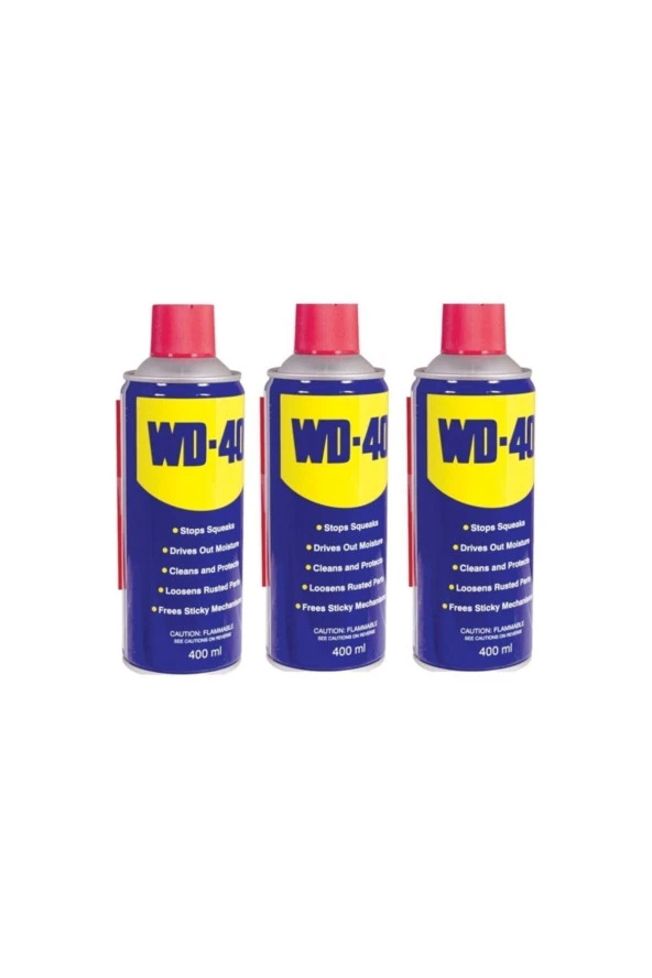 Henkel Wd-40 400 Ml Çok Amaçlı Pas Sökücü Ve Yağlayıcı Sprey 3 Adet ürün görseli 1
