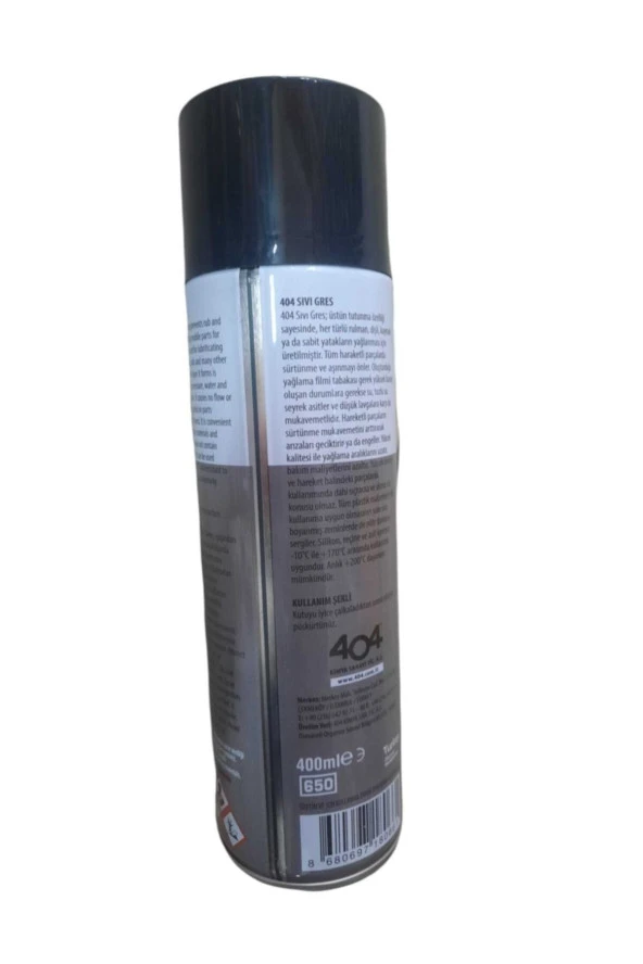 404 Sıvı Gress Yağı Marka 1.kalite 400ml - Resim 3