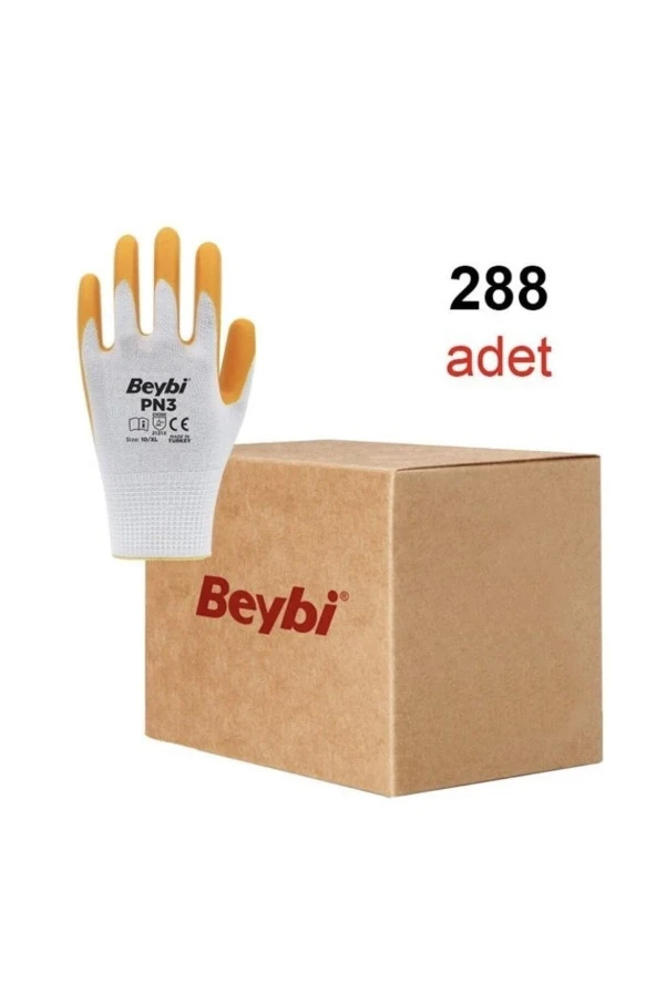 Beybi Pn3 İşçi Eldiveni 1 Çift 10 Numara XL - Resim 2