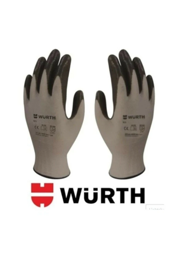 Würth Mekanikçi Eldiveni Nitril XL-10 Beden ürün görseli 1