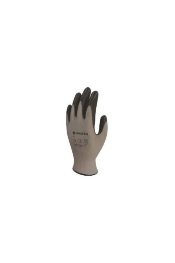 Würth Mekanikçi Iş Eldiveni Siyah 10/xlarge 6 Çift ürün görseli 1