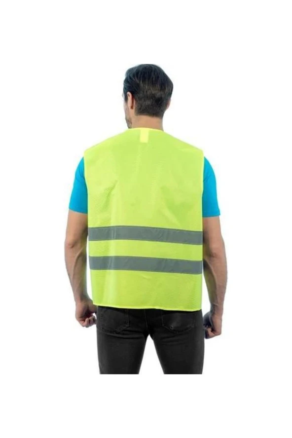 Motosiklet Ikaz Yeleği Reflektörlü Ikaz Yeleği ürün görseli 1