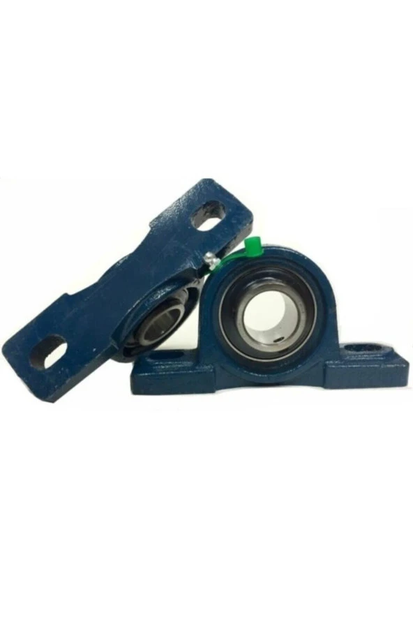 Ucp 205 Yataklı Rulman P205 Bilyalı Yatak 25mm Iç Ölçü (2.li Paket) ürün görseli 1