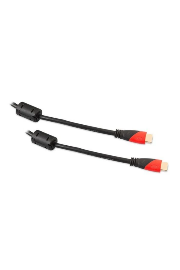 Hytech HY-HDM15 HDMI TO HDMI 15m Altın Uçlu 24K 1.4 Ver. 3D 0su ürün görseli 1