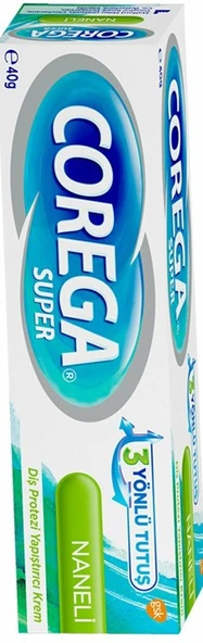 COREGA Super Naneli Diş Protezi Yapıştırıcı Krem 40gr 5 Adet ürün görseli 1