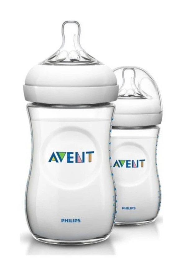 PHİLİPS AVENT Avent Natural Pp Biberon 260 Ml 2'li - Cam Değildir. ürün görseli 1