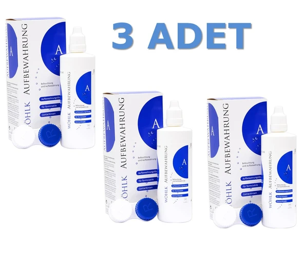 WÖHLK Aufbewahrung Sert Lens Solüsyonu 3 Kutu ürün görseli 1