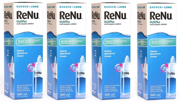 RENU 360 ml Lens Solüsyonu x 4 Adet ürün görseli 1