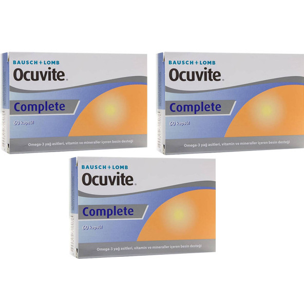 Ocuvite Complete 60 Kapsül 3 Adet ürün görseli 1